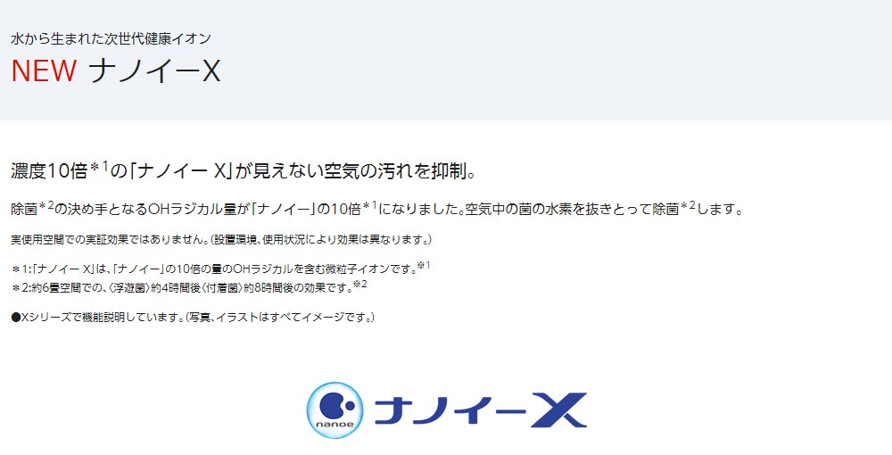 ナノイーX