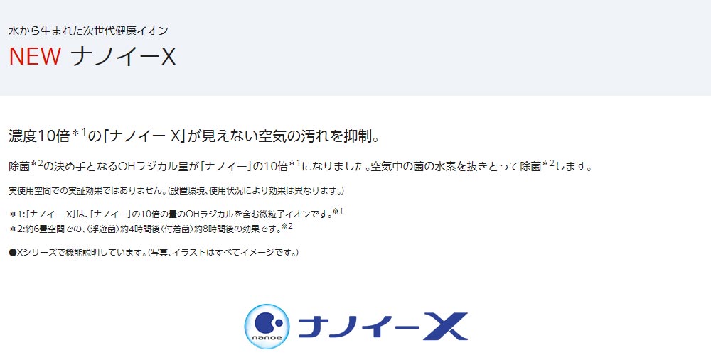 ナノイーX