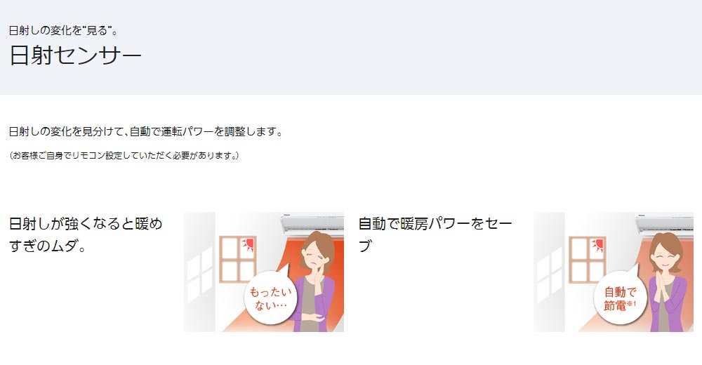 日射センサー